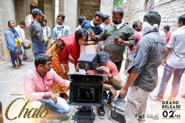 Chalo Movie Working Stills